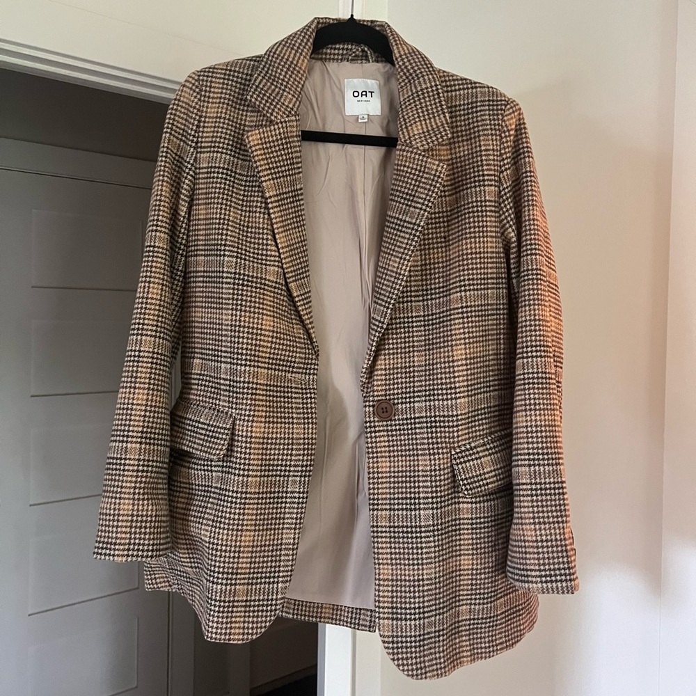 Oat New York - Women’s Boyfriend Blazer - S